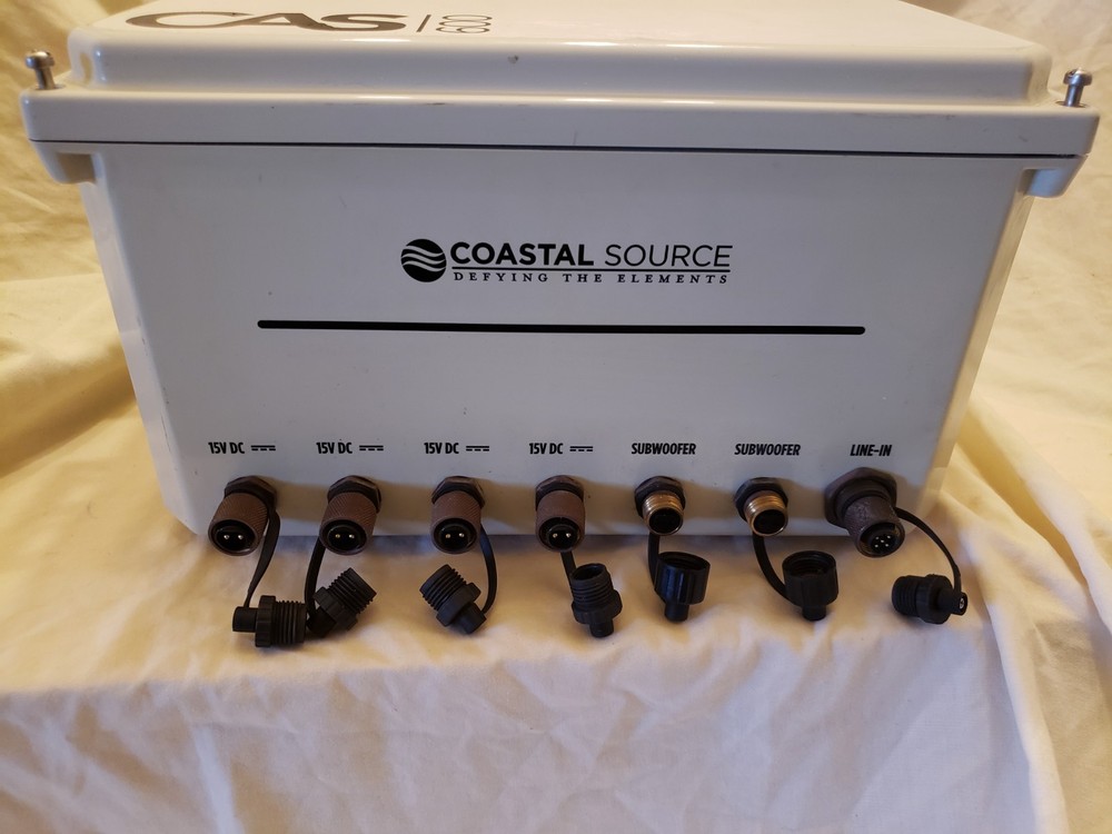 COASTAL SOURCE 4- CHANNEL AMPLIFIERS CAS 600
