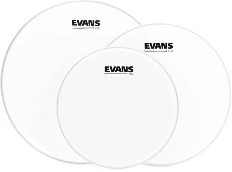 Evans G2 Tom Pack - 10", 12", 14" - Coated