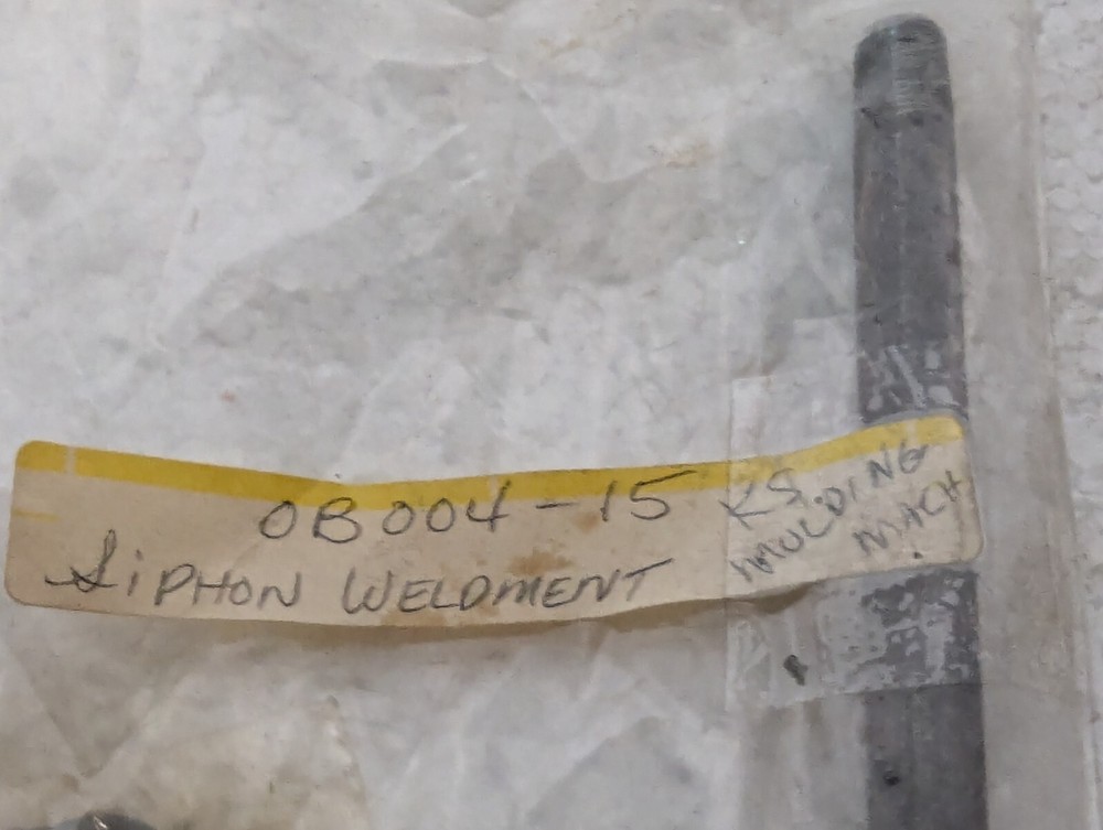 Siphon Weldment 004-15 for KS Molding Machine