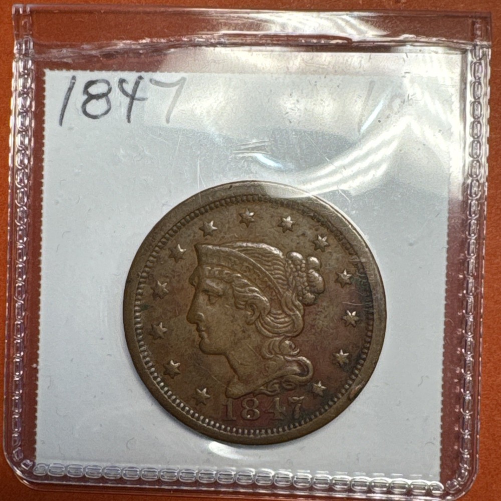 1847 Large Cent