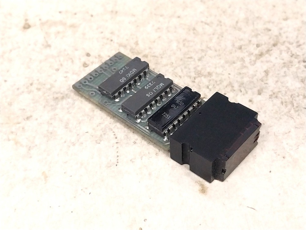 New Unused Monsanto Red 7 Segment Numeric Display Module Old Vintage Computer