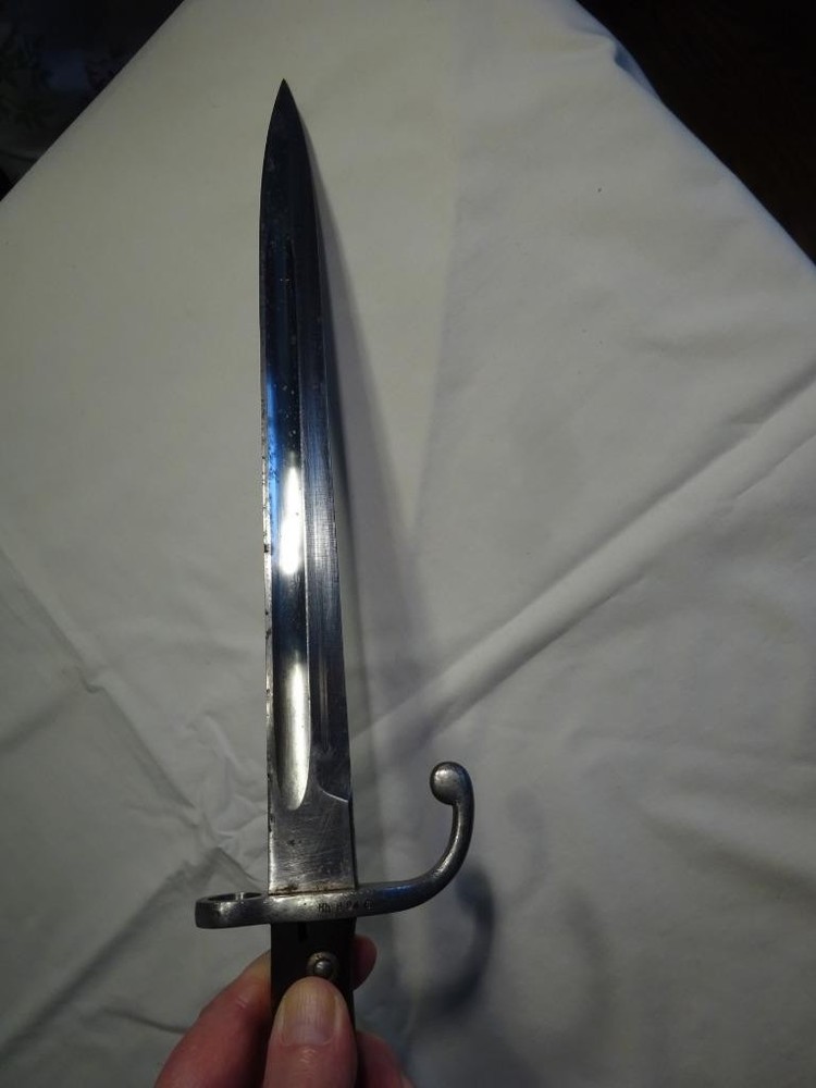 WWI C1908 Pattern "WEYERSBERG KIRSCHBAUM & CO.Cie BAYONET/SCABBARD"Nice Original