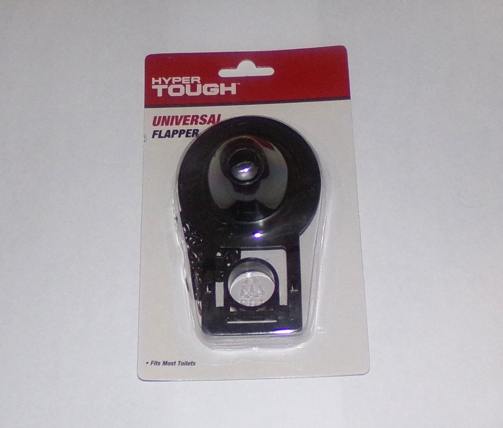 Hyper Tough  Toilet Flapper and Chain Replacement  NEW