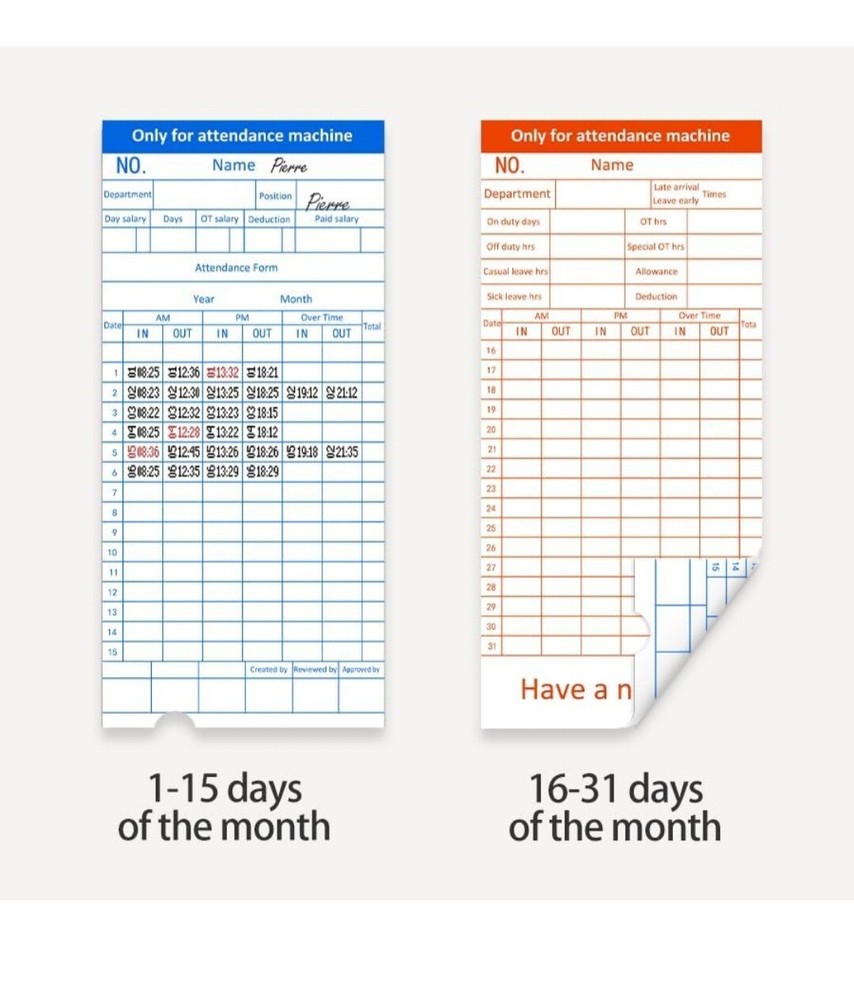 Time Clock and Accessories Bundle