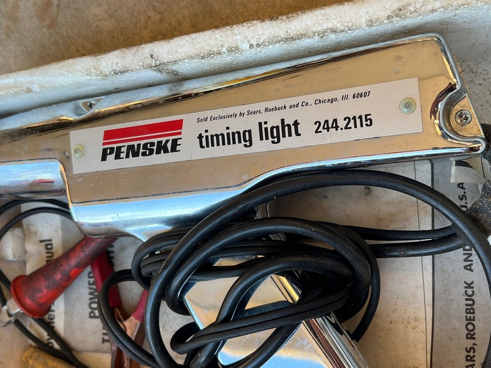 Penske Power Timing Light w/foam & Instructions