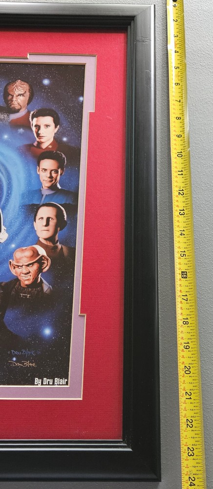 STAR TREK ~ Deep Space Nine ~ By Dru Blair - FRAMED