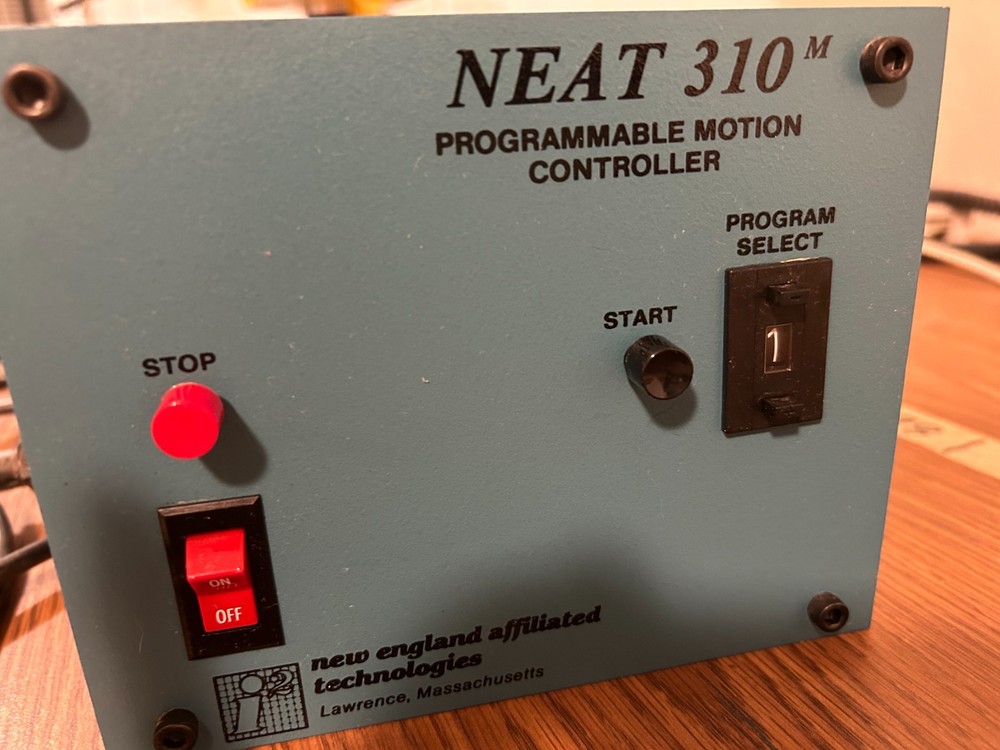 NEAT RT-8-SM 8-inch Diameter Rotary Table with NEAT-310M Programmable Controller