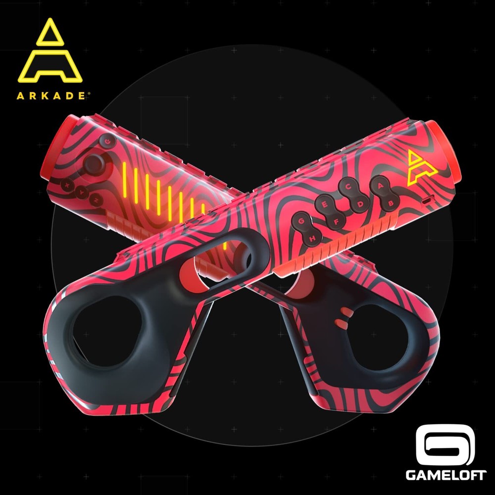 NEW ARKADE 360 Gaming Blaster: VR Gaming Gun Controller (PC, Android, IOS)