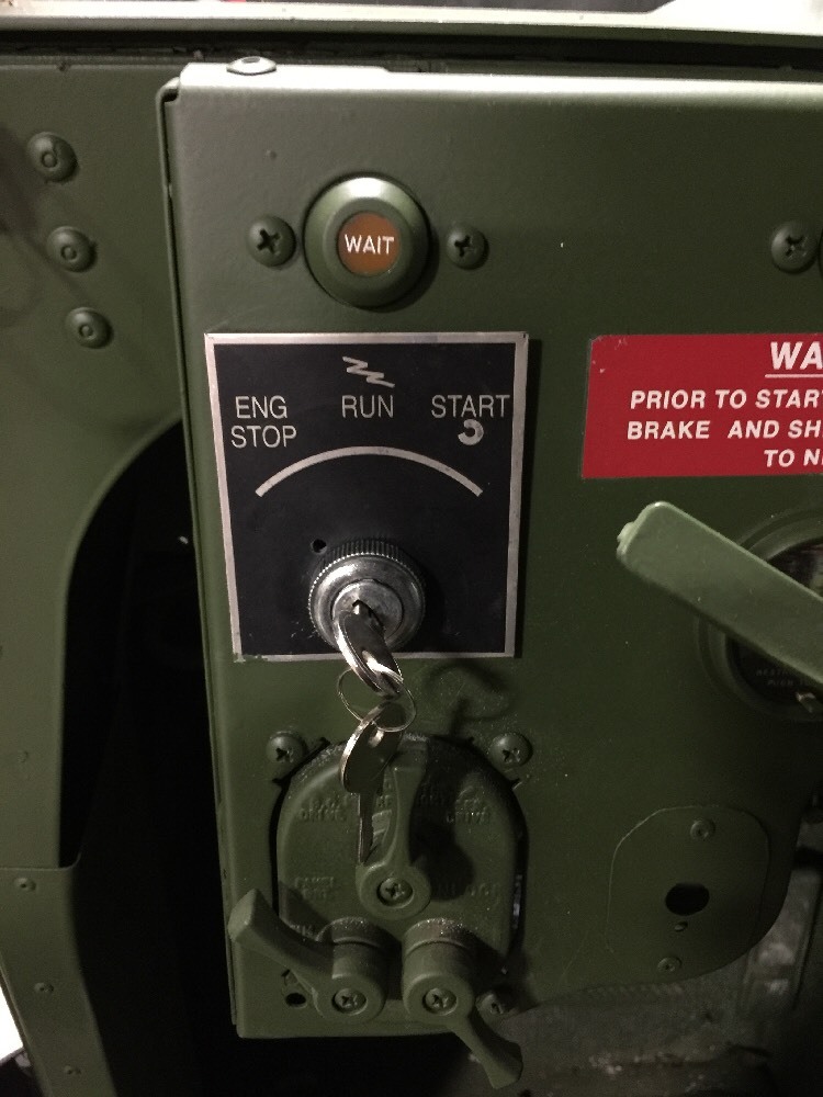 PLUG & PLAY KEYED IGNITION SWITCH FOR HMMWV/ HUMVEE M998 M1123 M1045