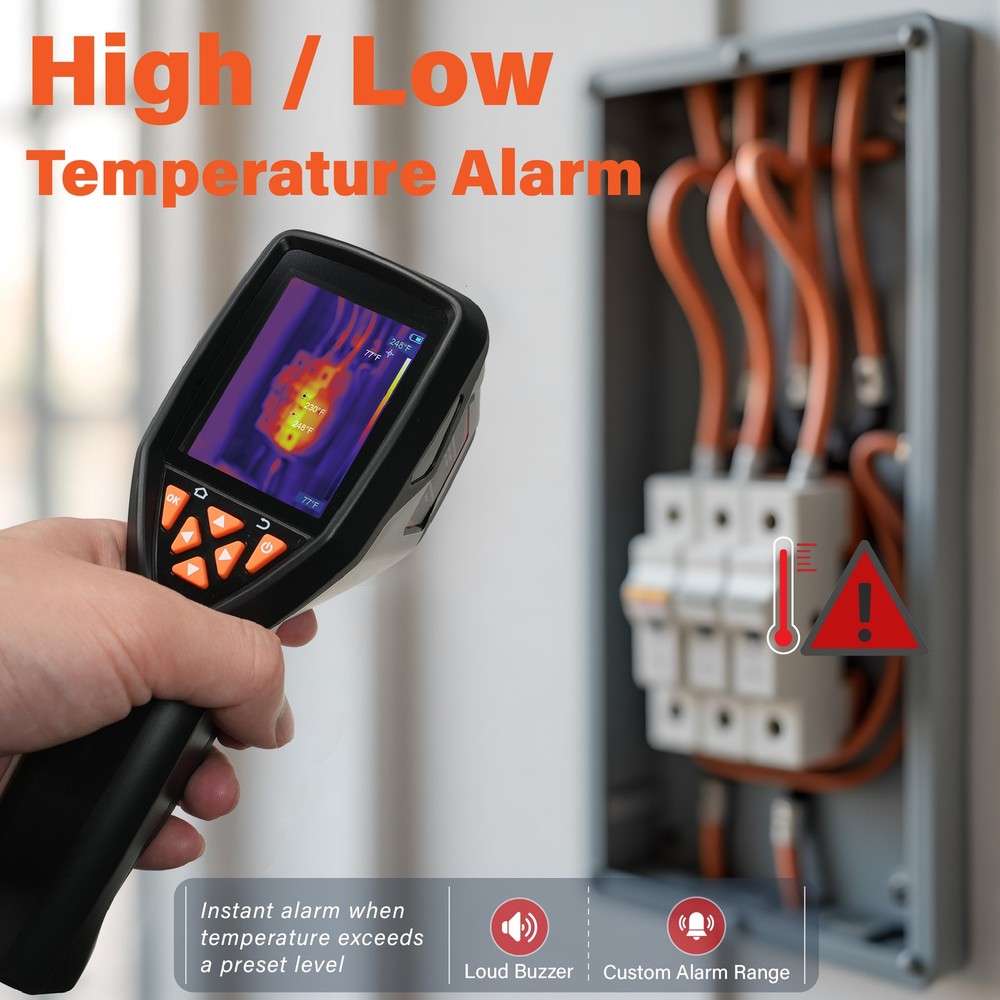 ANXTECH IR Resolution Thermal Imaging Camera 120x90 IR Resolution LCD Screen