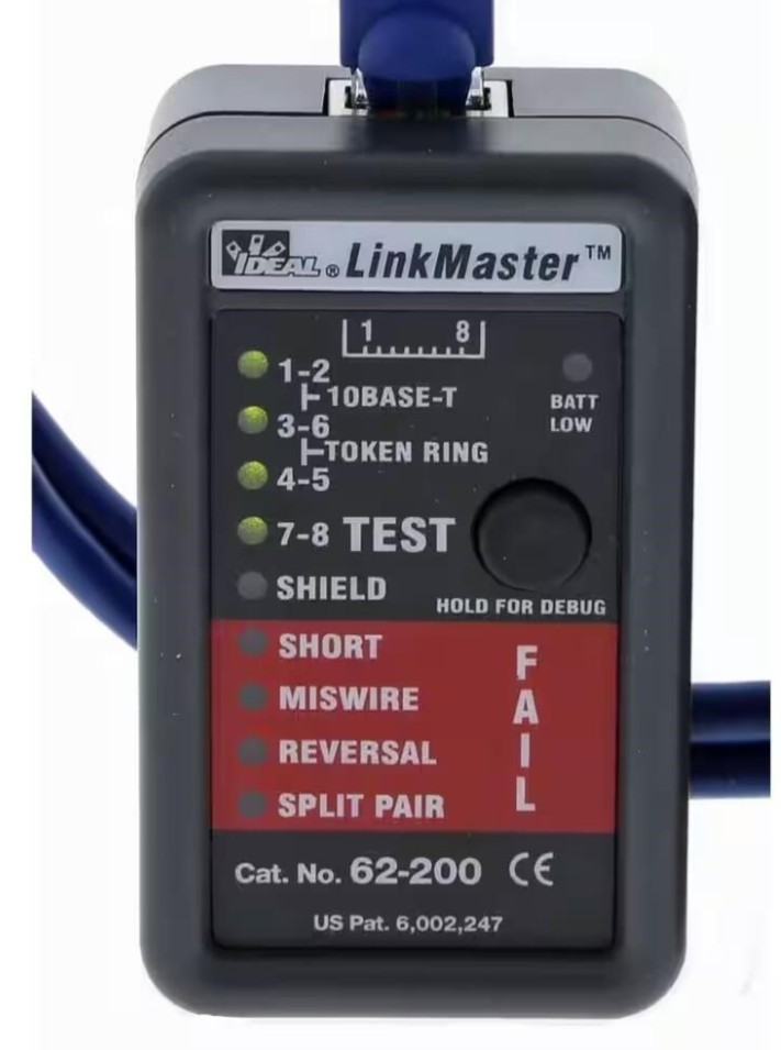 LinkMaster UTP/STP Wiremapper and Tester