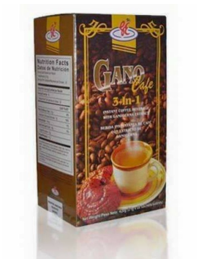 Gano Cafe 3-IN-1 Ganoderma Instant Coffee FREE Shipping