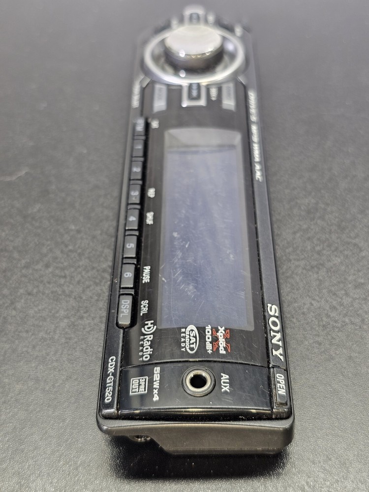 SONY CDX-GT520 CAR FACEPLATE Face