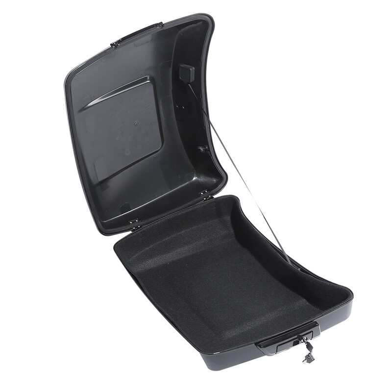 Chopped Trunk Backrest Mount Rack Docking Fit For Harley Electra Glide 2014-2026