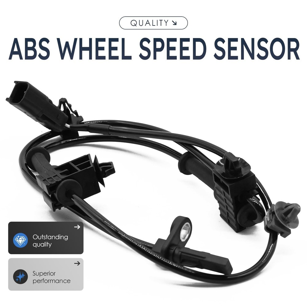 2Pcs Front Left and Right Abs Wheel Speed Sensor Compatible with Mazda 6 Cx-5