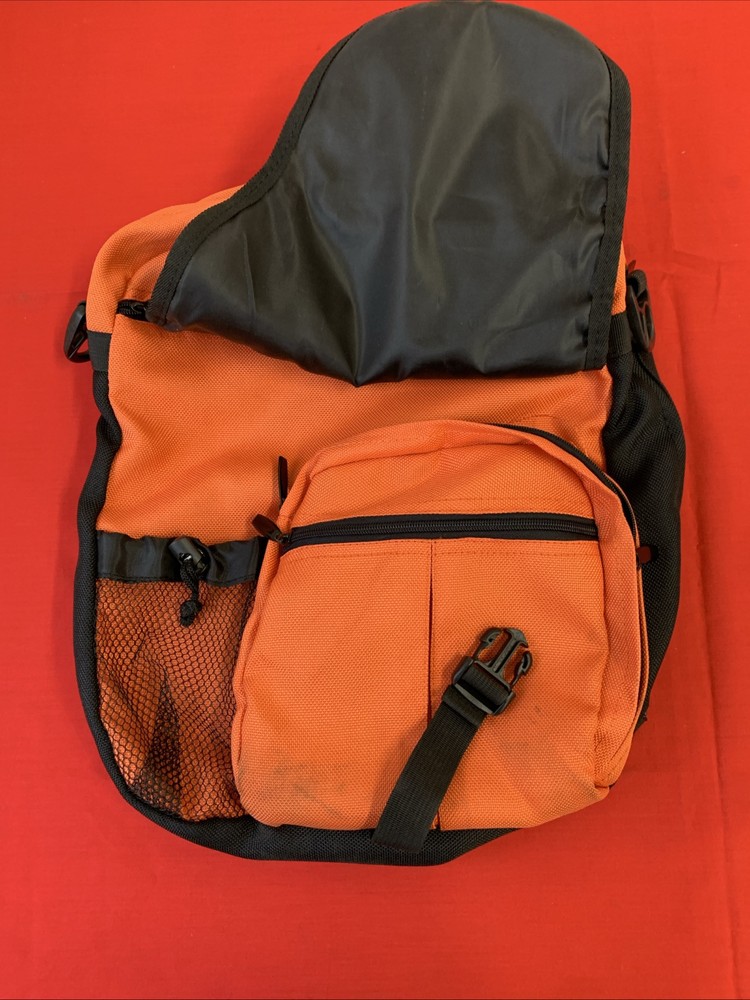 Collette Family Vacations Orange Pack Pack With Multi Storage Pockets