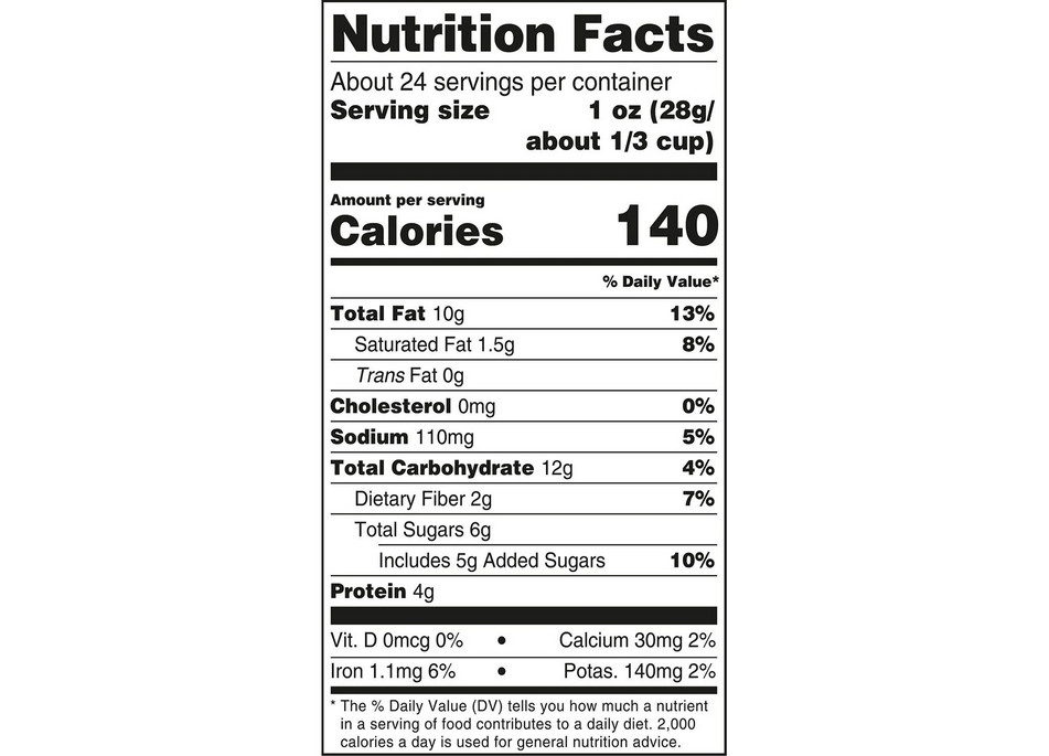 Member’s Mark Honey Vanilla Nut & Fruit Clusters Cereal 24 oz Box