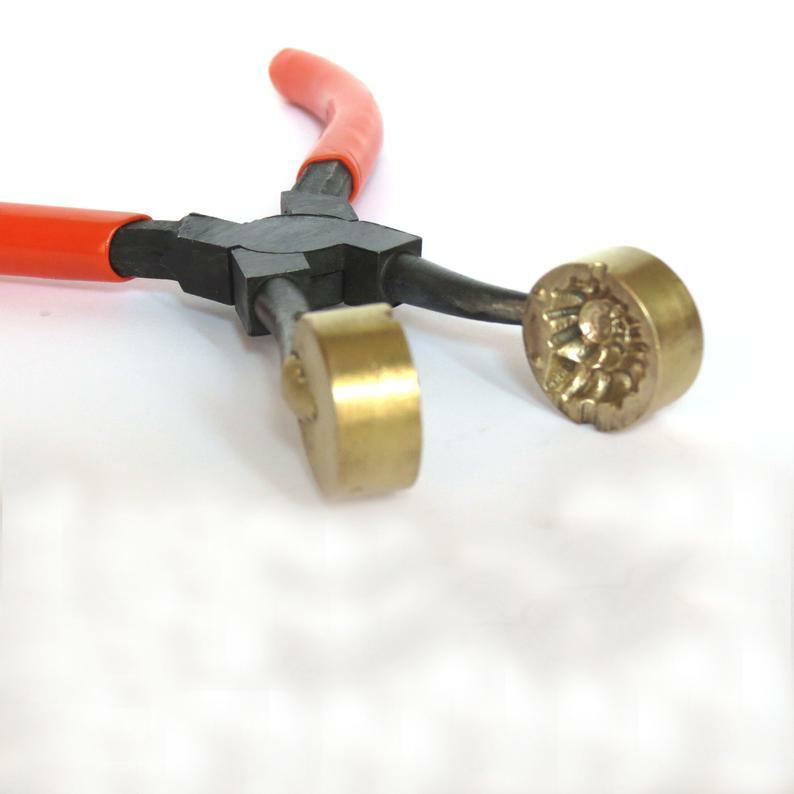 Ammonite Lampwork Press Mashers - Lampwork Tool