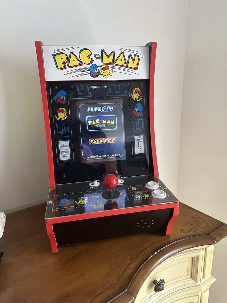 Arcade1up Pac-Man Galaga Countercade Tabletop Arcade Machine - Excellent!!