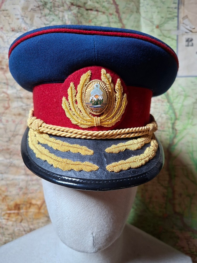 Romanian colonel's cap communist period cold war era