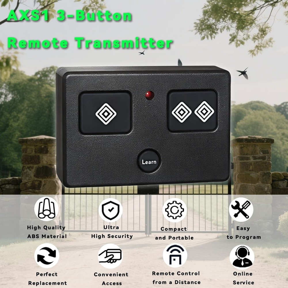Gate Opener Remote Compatible with Ghost Controls Gate Opener Replacement for...