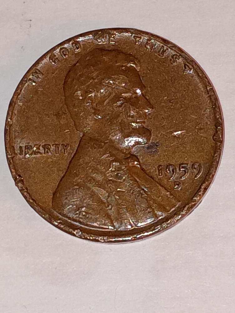 1959  D Mint Mark Penny