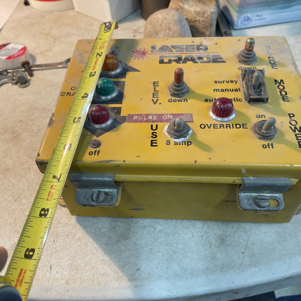 Laser grade control box