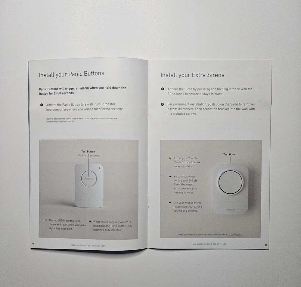 Simplisafe Setup Guide Manual Only