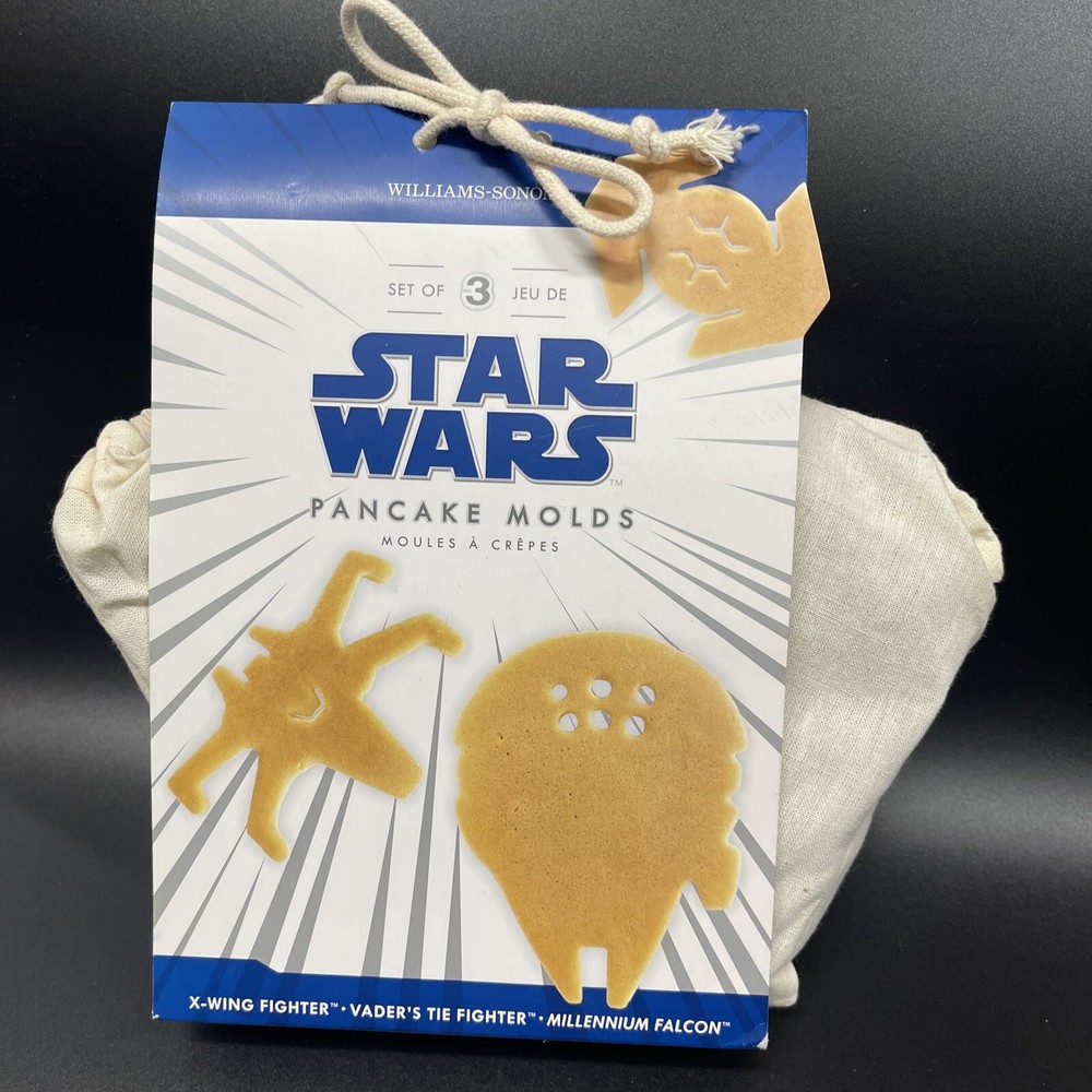 Star Wars pancake molds Williams Sonoma NEW