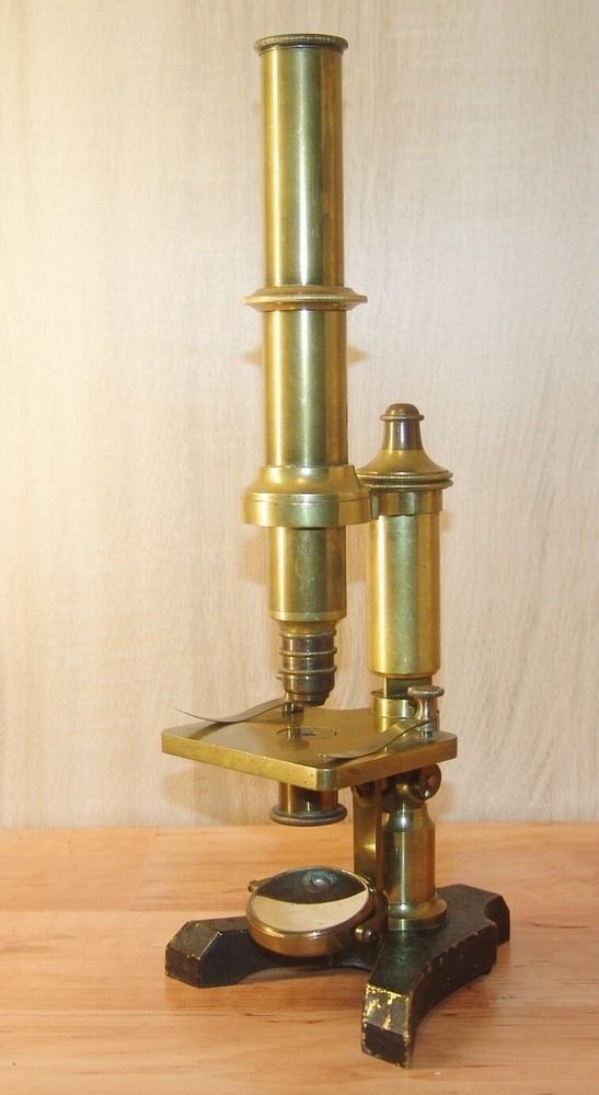 rare antique brass Microscope