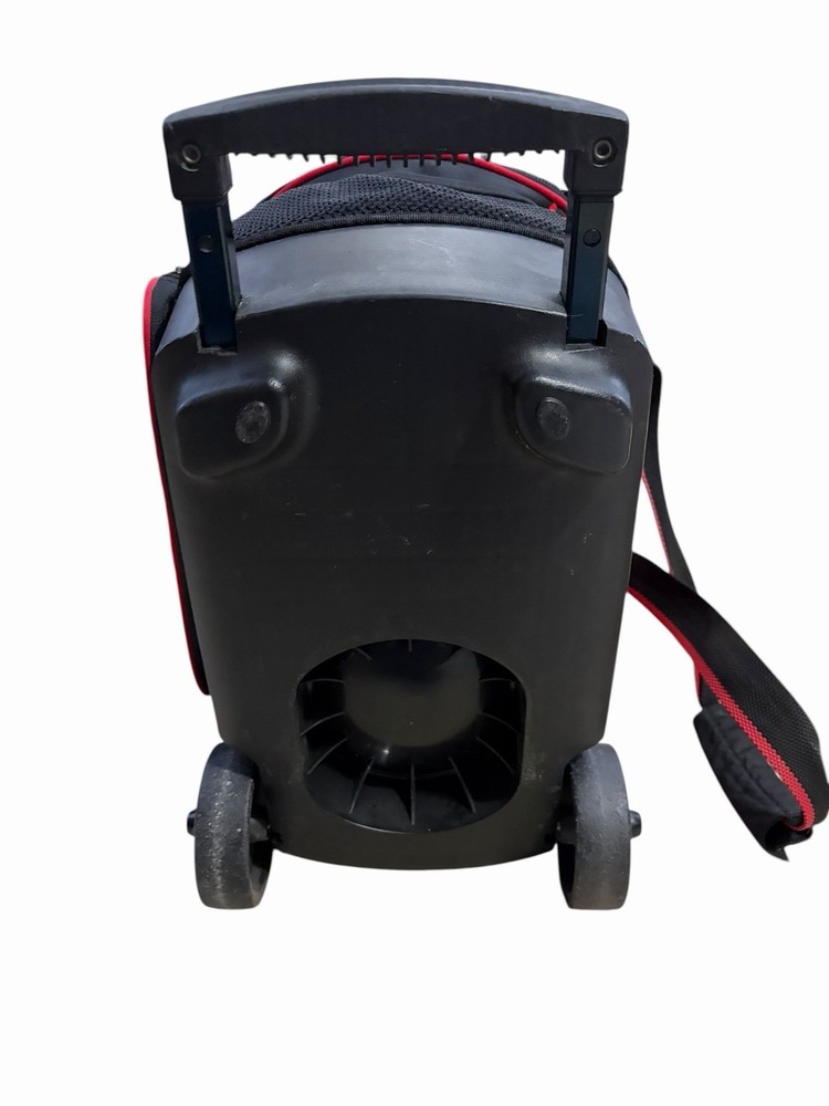 KR Strikeforce Bowling Bag Red/Black Rolling Bag