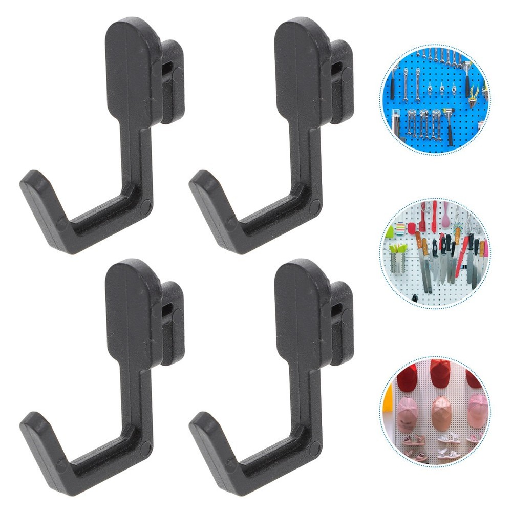 20 Pcs Cabinet Hook Pegboard Hanging Holders Display Hooks for Wall Tool