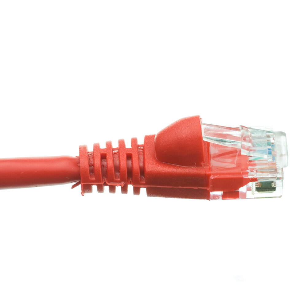 Snagless 35 Foot Cat5e Red Network Ethernet Patch Cable