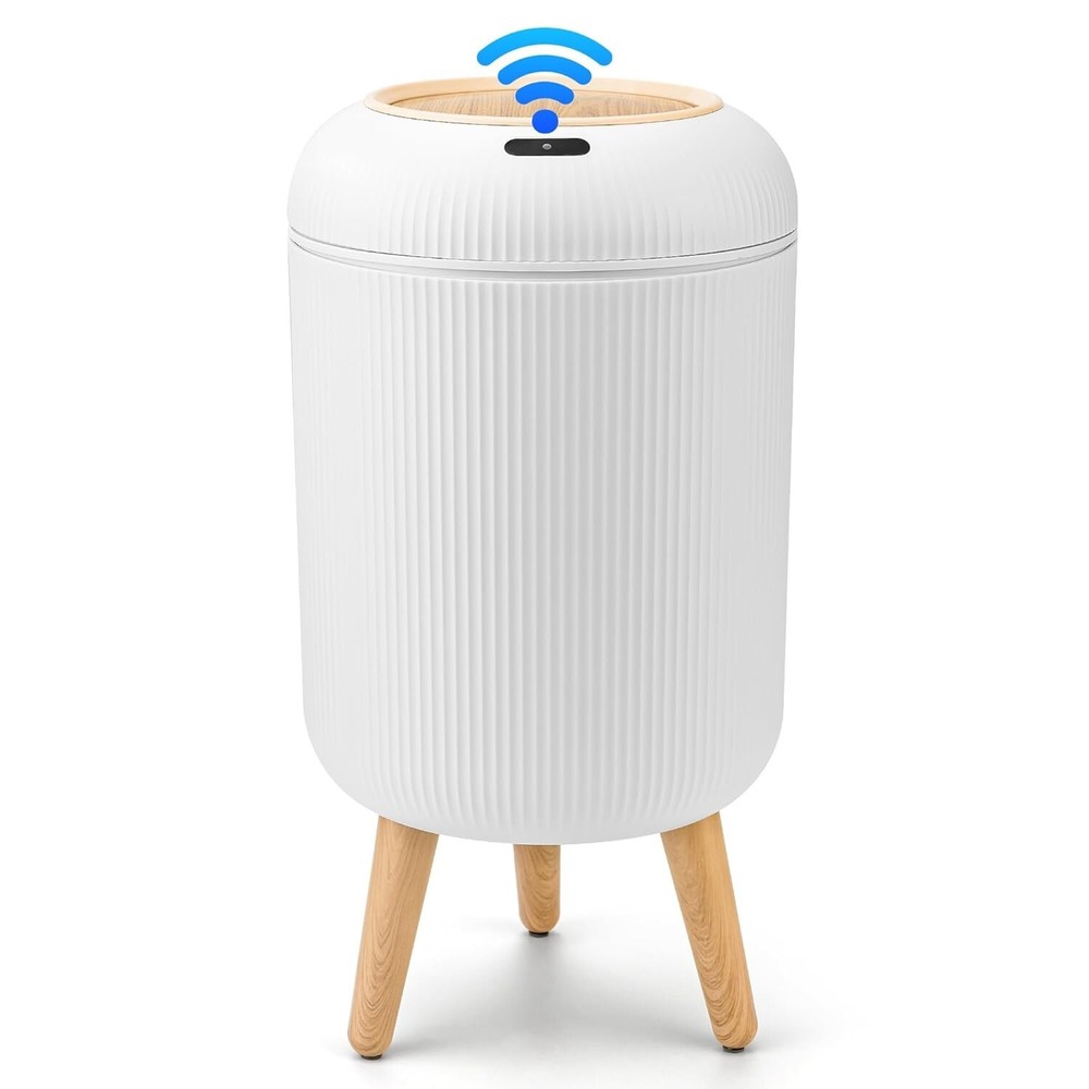 Smart Sensor Wastebasket Hand Free Touchless 2.6 Gallon