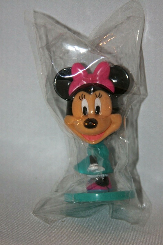 Kelloggs Cereal Plastic Prize - Minnie Mouse Mini Bobblehead