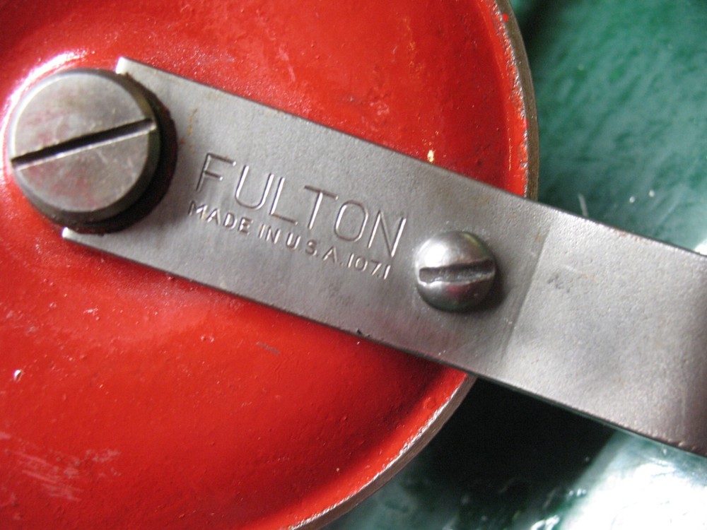 FULTON 107.1 2 SPEED SHOULDER CRANK DRILL NICE