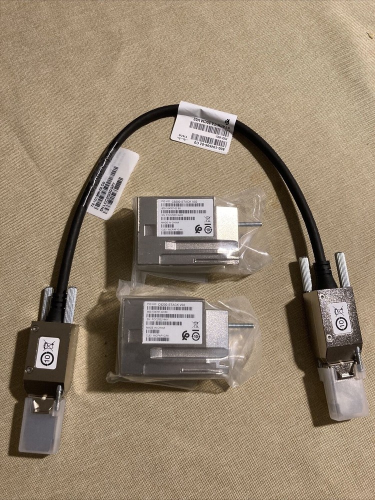Cisco C9200-STACK-KIT Stack Module Kit with STACK-T4-50CM Cable