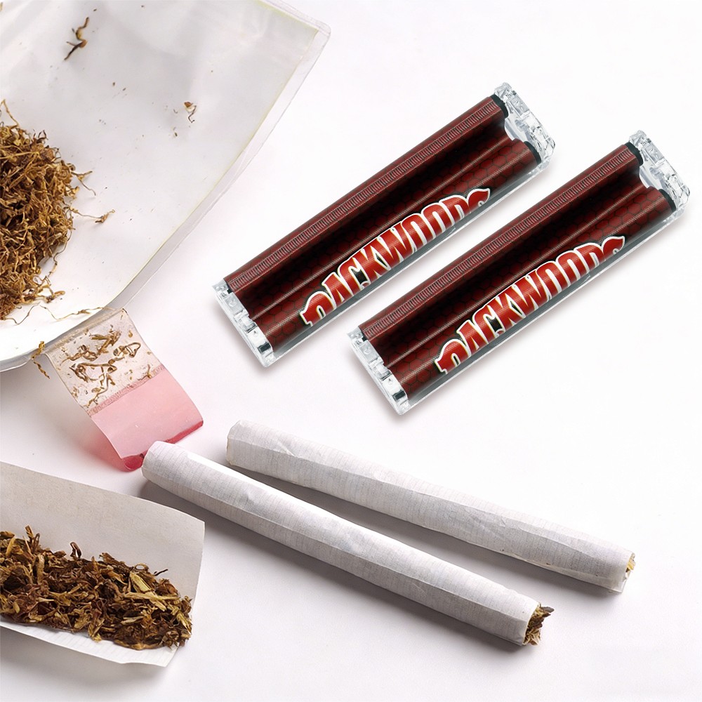 2 pcs Rolling Machine Cigar Cigarette Roller 110mm With Instructions Easy To Use