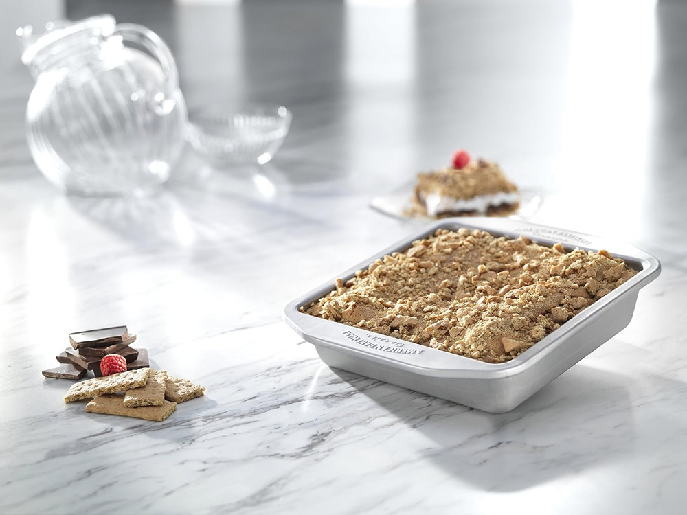 American Bakeware Classics 8 Inch Square Baking Pan, Aluminized Steel