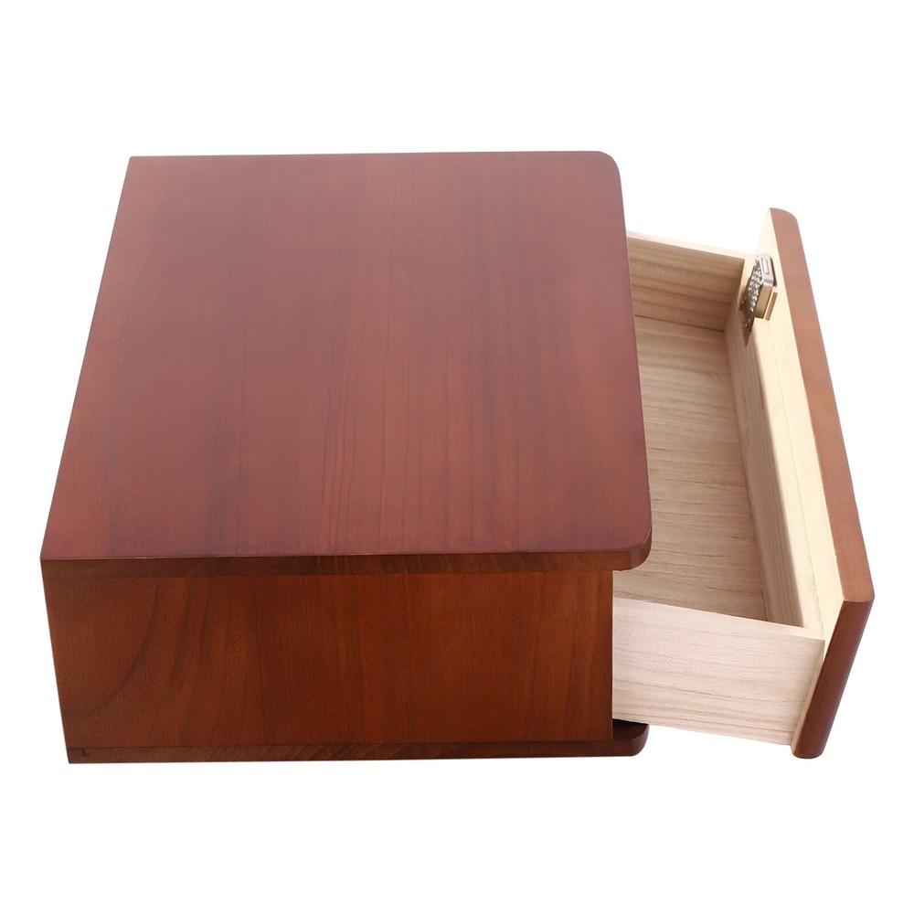 Desktop Storage Box, Desktop Storage Box with Lockable Drawer Office Supplies
