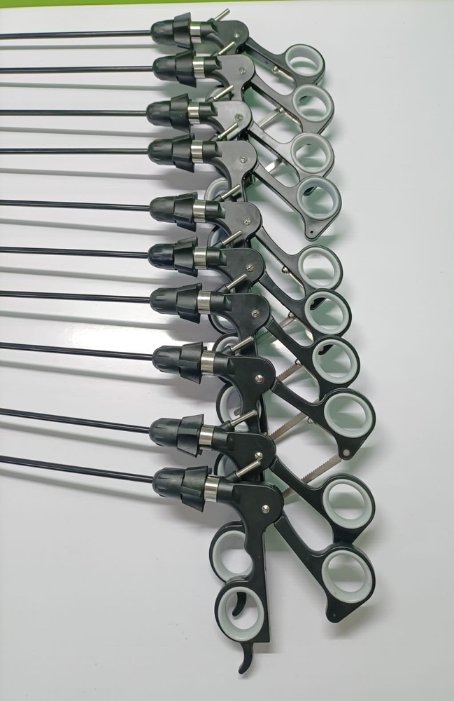10pc Laparoscopic Storz-Type Grasping Forceps 5mmx330mm Reusable Instruments