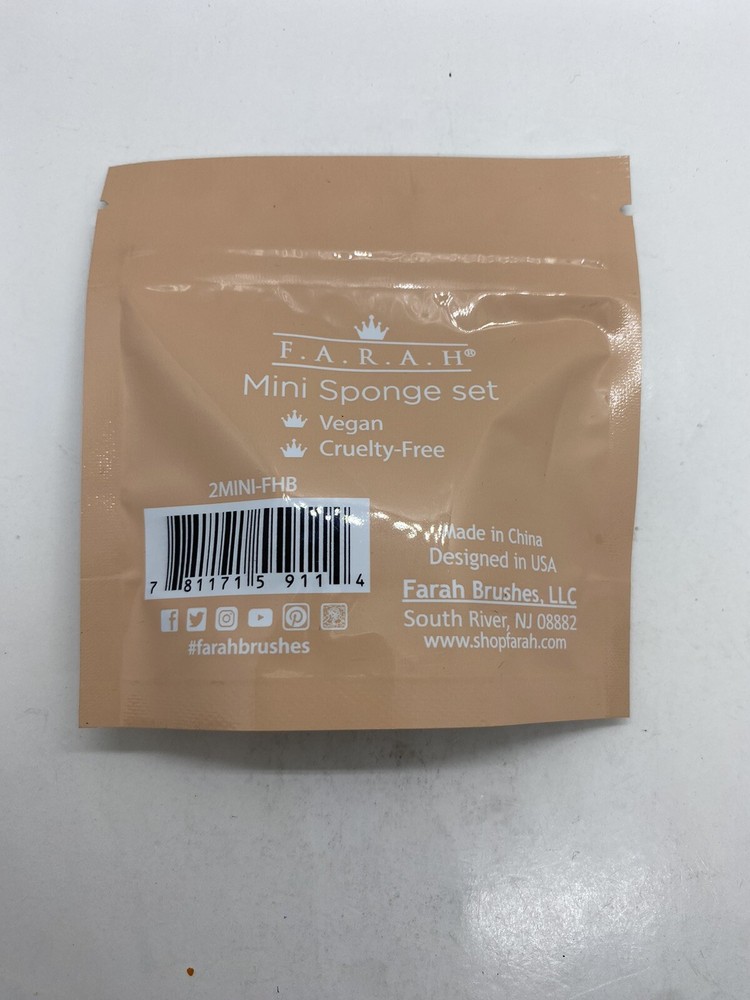 F.A.R.A.H Mini Makeup Sponge Set