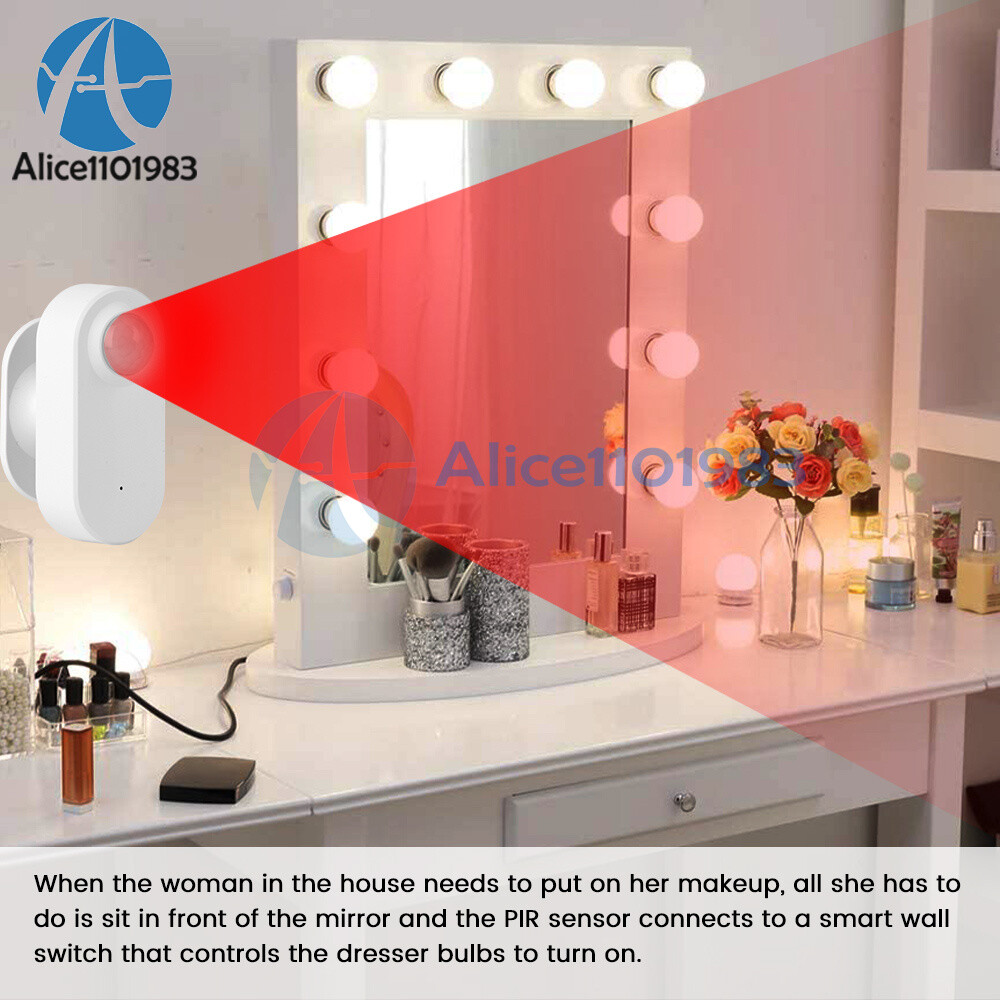 Tuya Zigbee Millimeter Radar Wave Human Presence Detect Sensor PIR Motion Sensor