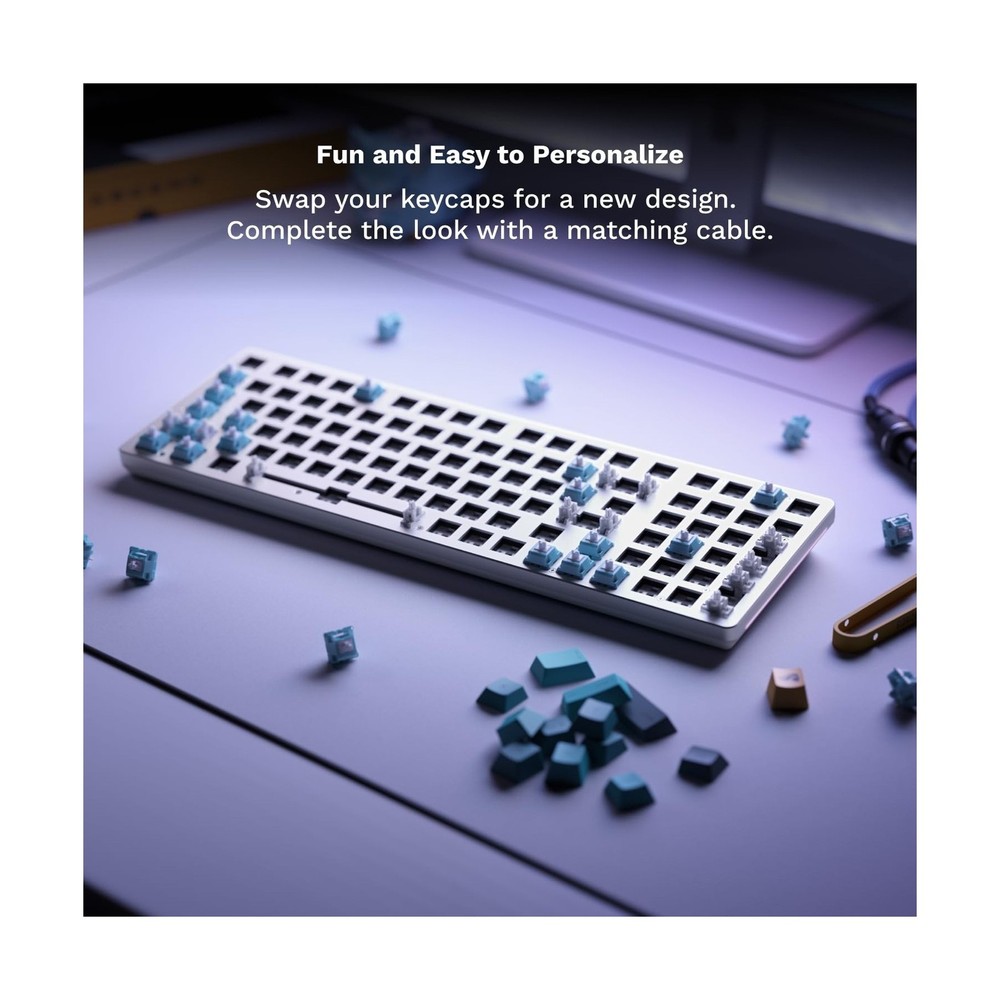 GLORIOUS GMMK 2 Small Gaming Keyboard Base- Barebones Kit- TKL Hot ... Fast Ship