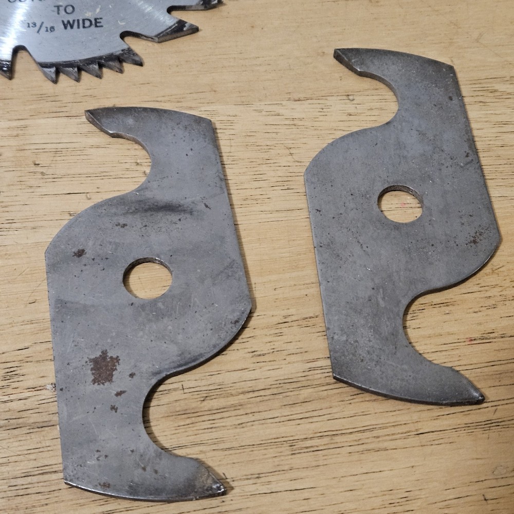 Oldham Dado Stacking Stack Saw Blades Blade Set Lot 500 CPD C P D