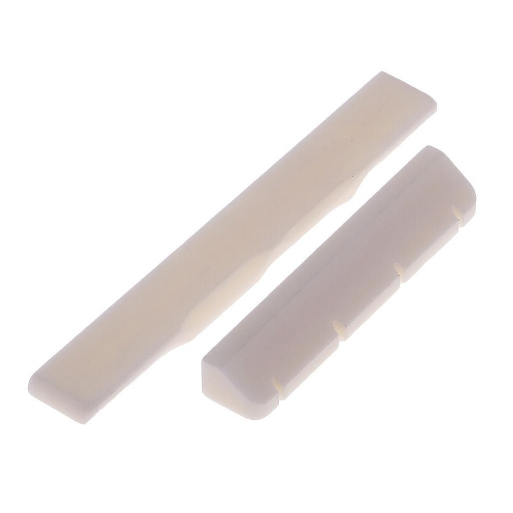 Set Guitar Saddle Nut 4-String Guitar Instrument Accessory