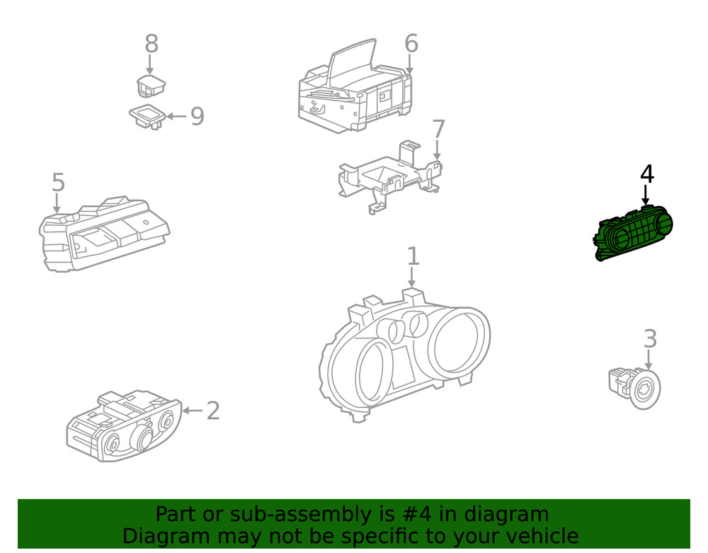 Genuine GM F (S)Control 42755136