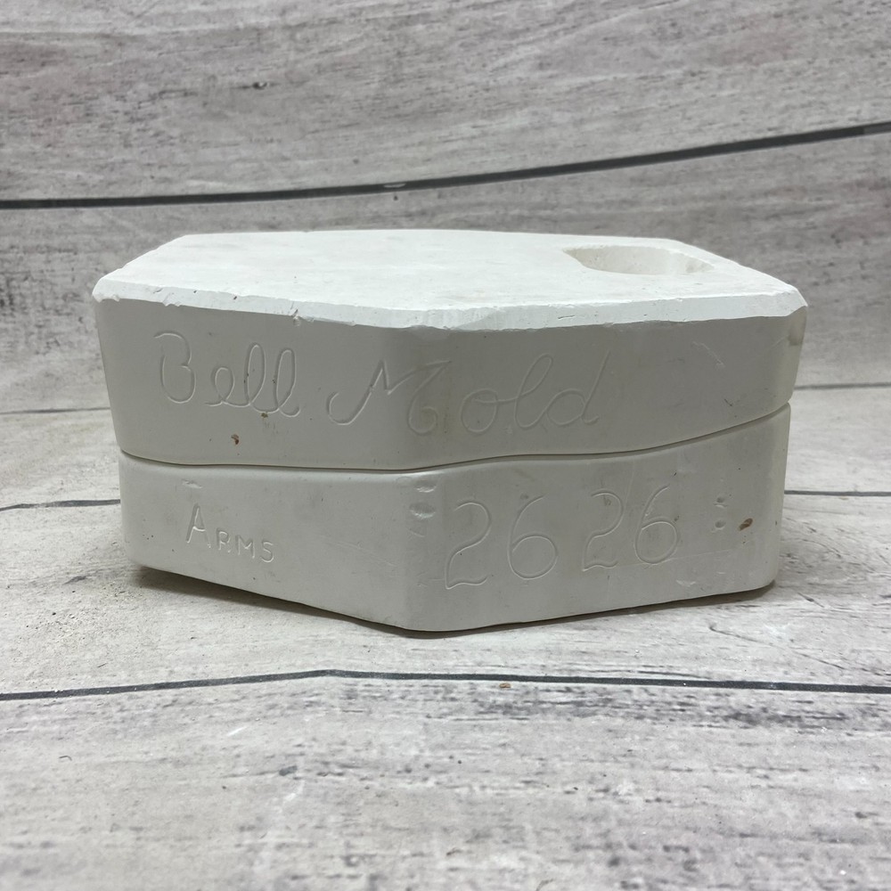 Bell Mold Ceramic Casting Mold Doll Arms #2626