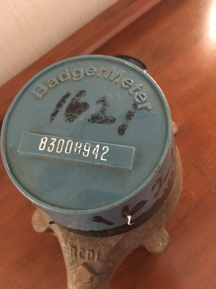 Badger Water Meter Model 25 Recordall 33626-002