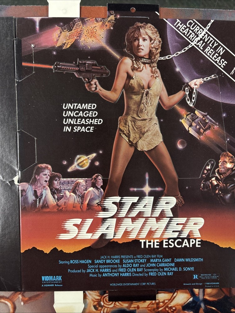 Star Slammer Video Store Mobile Display 1988